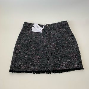 NWT Derek Lam 10 Crosby Tweed Skirt